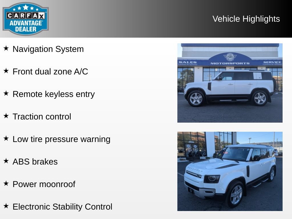 Used 2020 Land Rover Defender 110 HSE AWD/4WD image 4
