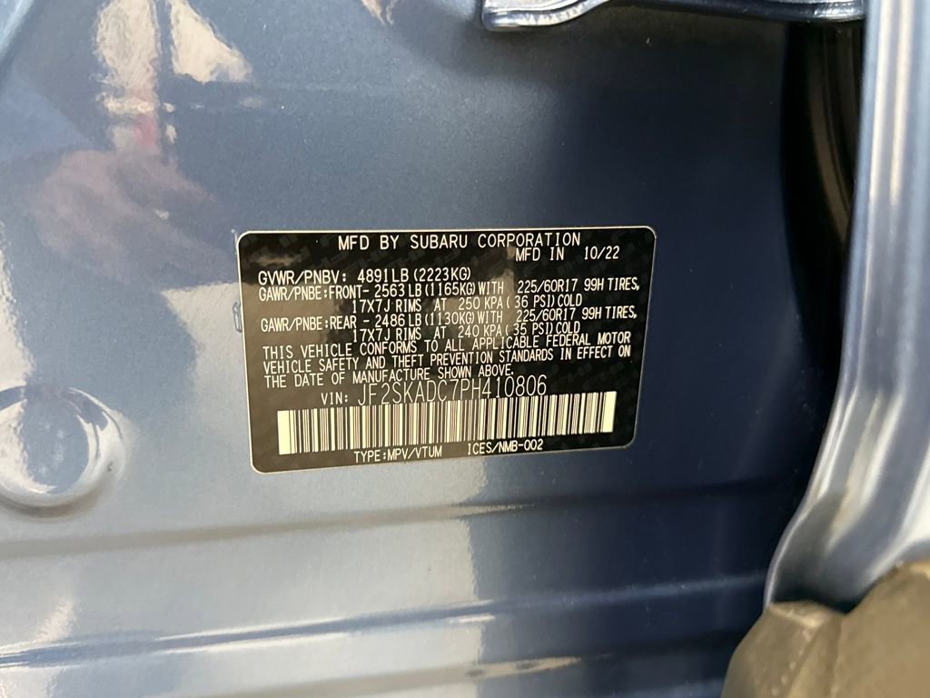 Certified 2023 Subaru Forester Premium w/ Popular Package #1 image 26