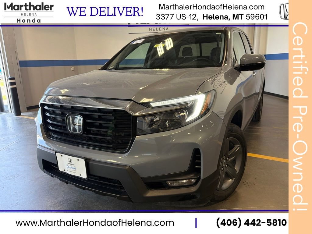 Certified 2023 Honda Ridgeline RTL-E image 1