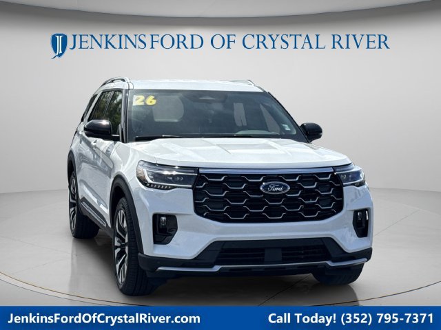 New 2026 Ford Explorer Platinum w/ LUX Leather Package AWD/4WD image 1
