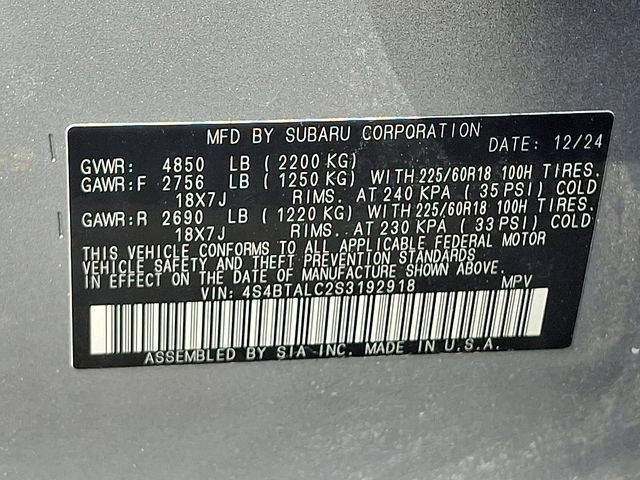 Used 2025 Subaru Outback Onyx Edition AWD/4WD image 28