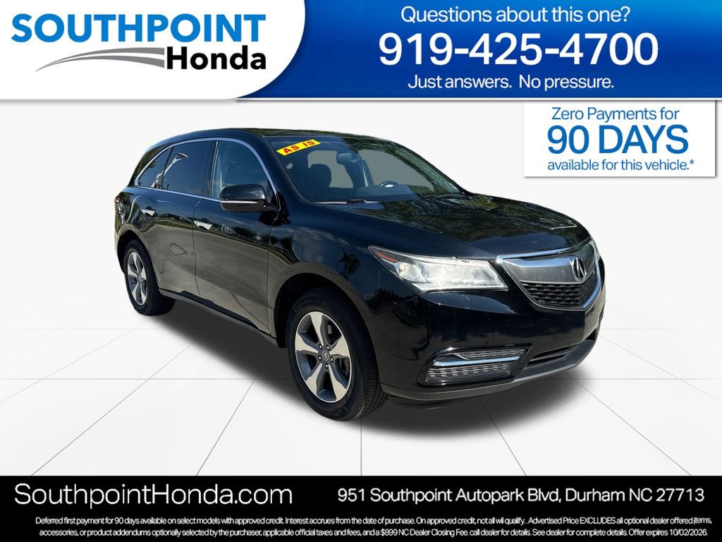 Used 2014 Acura MDX FWD