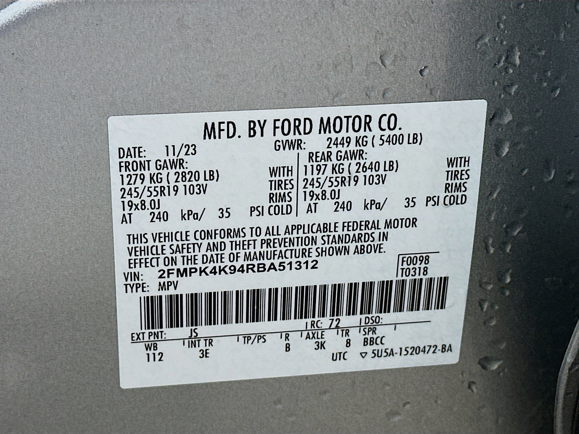 Used 2024 Ford Edge Titanium image 12