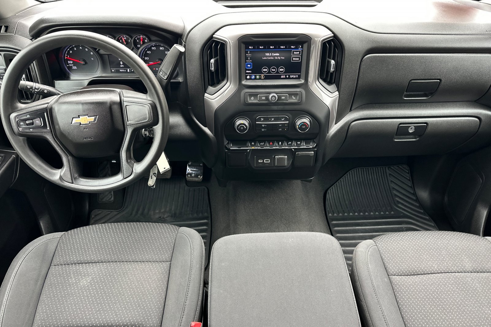 Used 2021 Chevrolet Silverado 1500 Custom w/ LPO, Dark Essentials Package RWD image 13