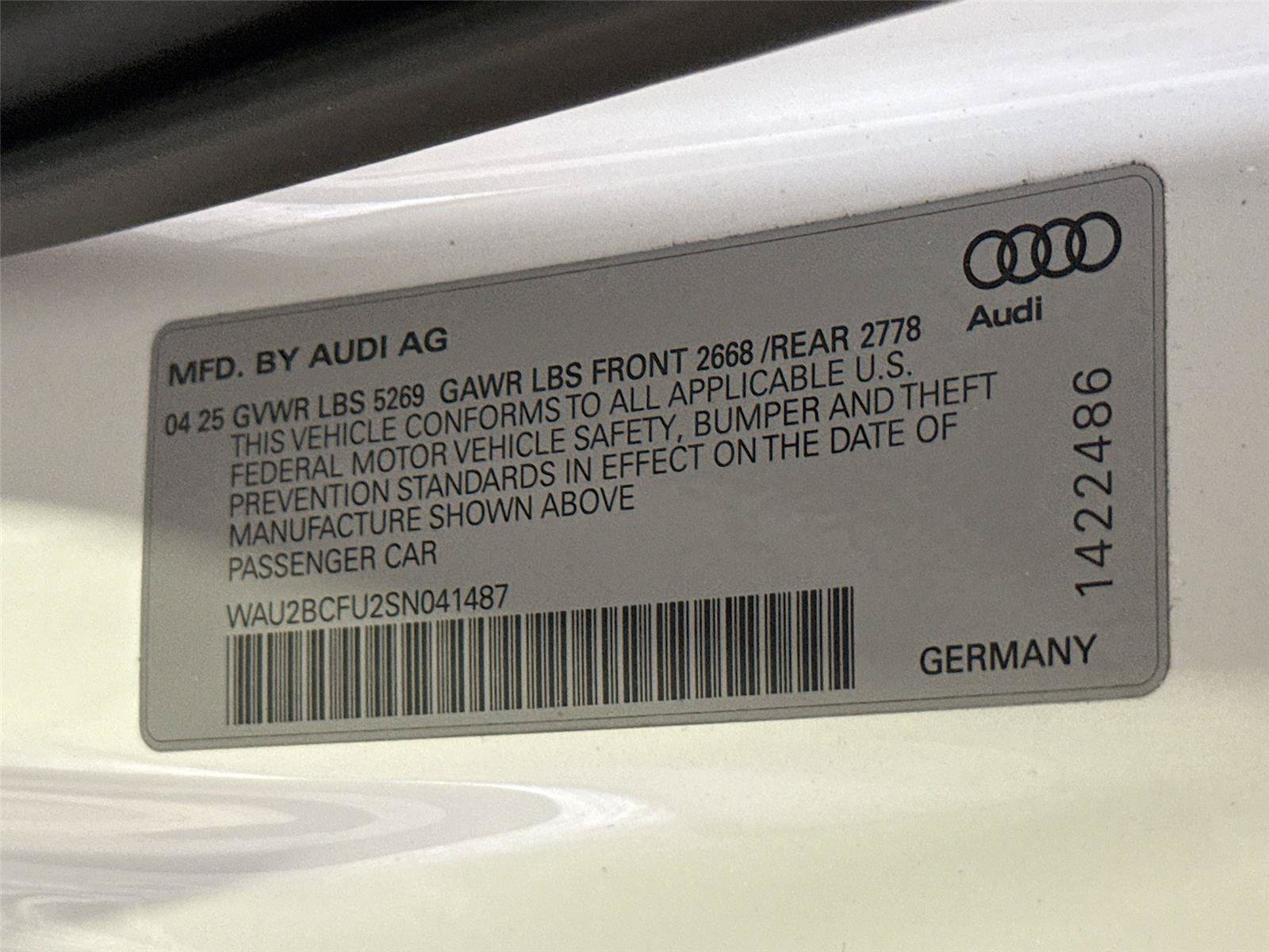 Certified 2025 Audi A5 2.0T Premium Plus w/ Premium Plus AWD/4WD image 33