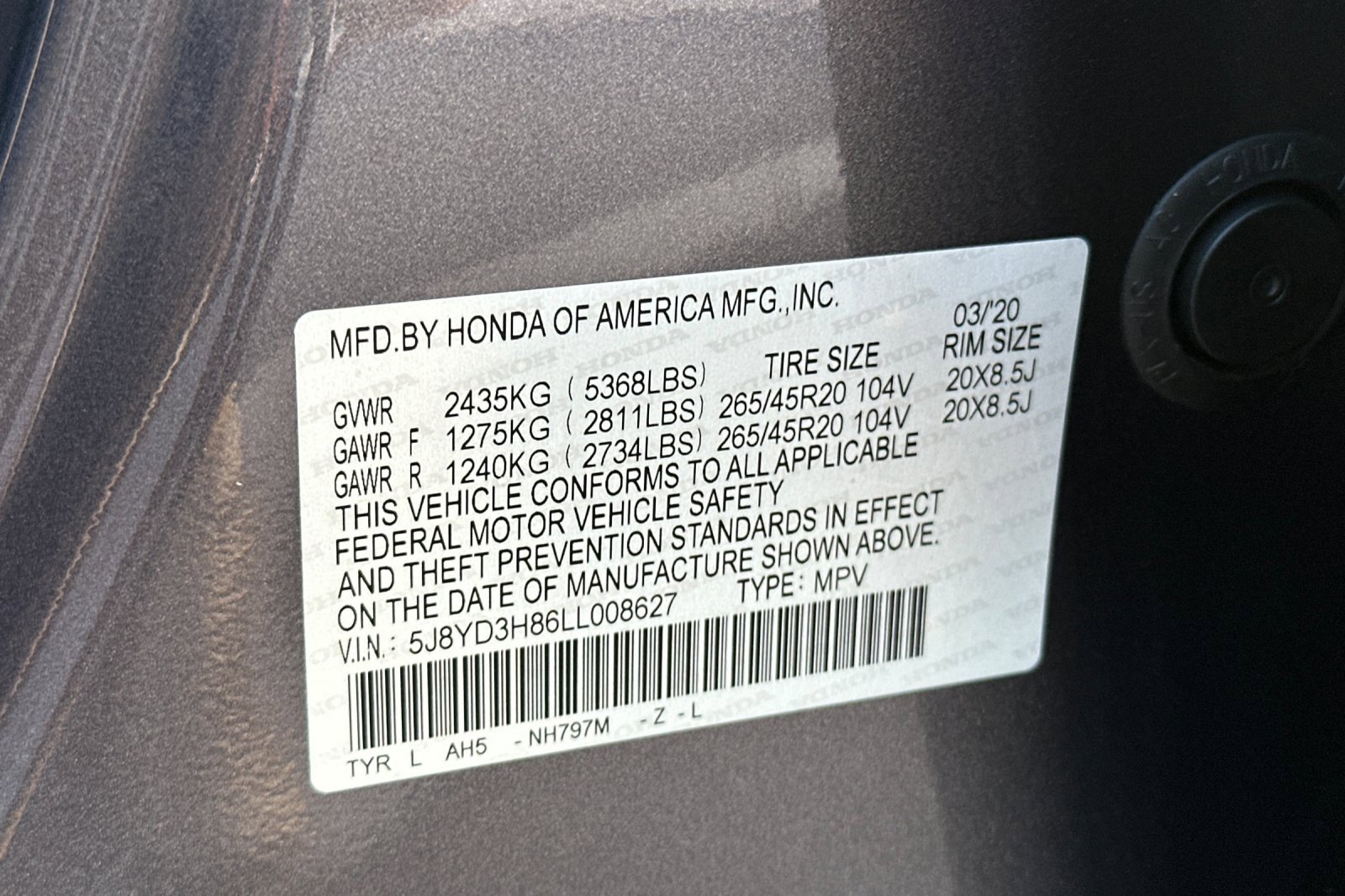 Used 2020 Acura MDX FWD w/ Advance Package image 30