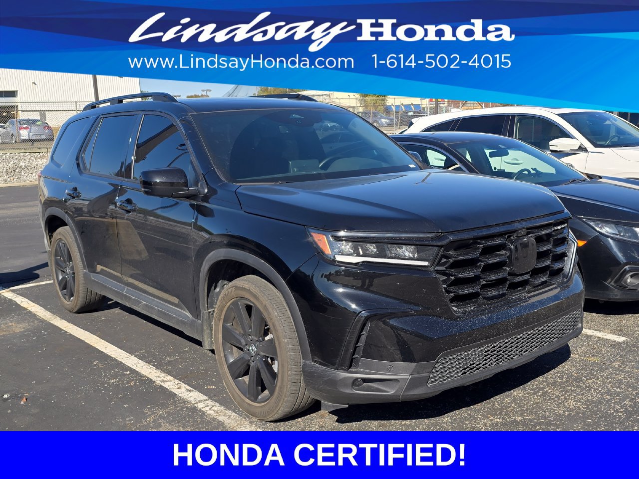 Used 2025 Honda Pilot Black Edition image 2