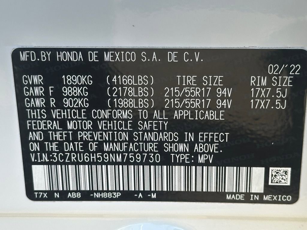 Used 2022 Honda HR-V EX image 24