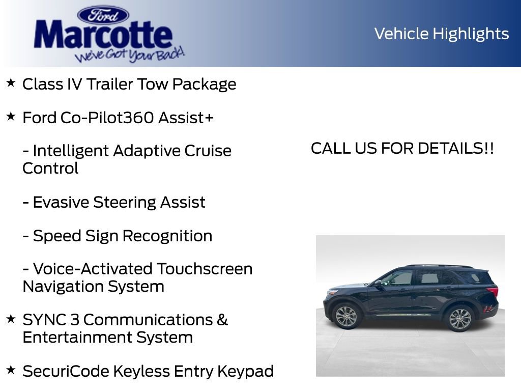 Used 2022 Ford Explorer XLT w/ Equipment Group 202A AWD/4WD image 12