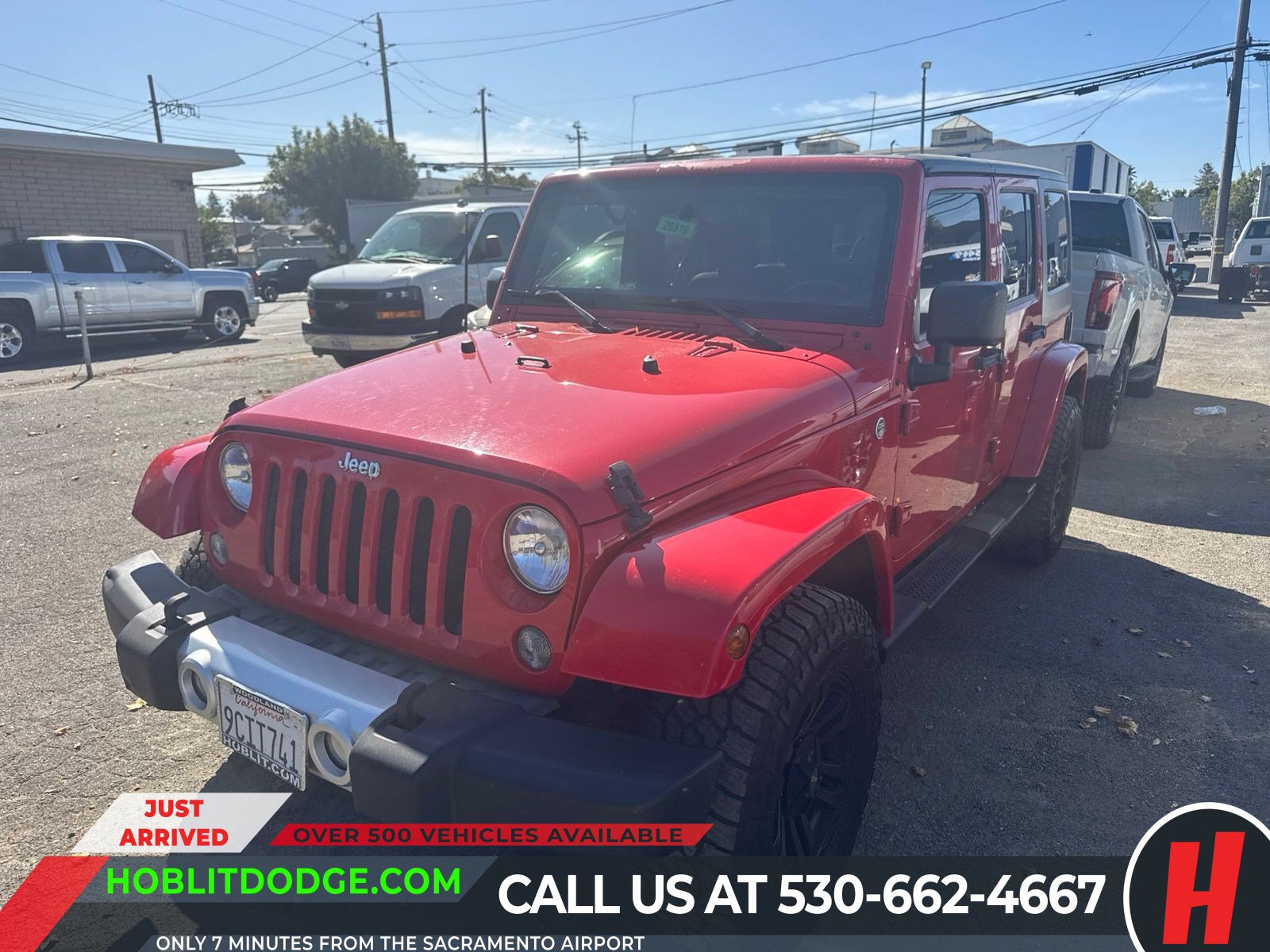 Used 2015 Jeep Wrangler Unlimited Sahara w/ Connectivity Group