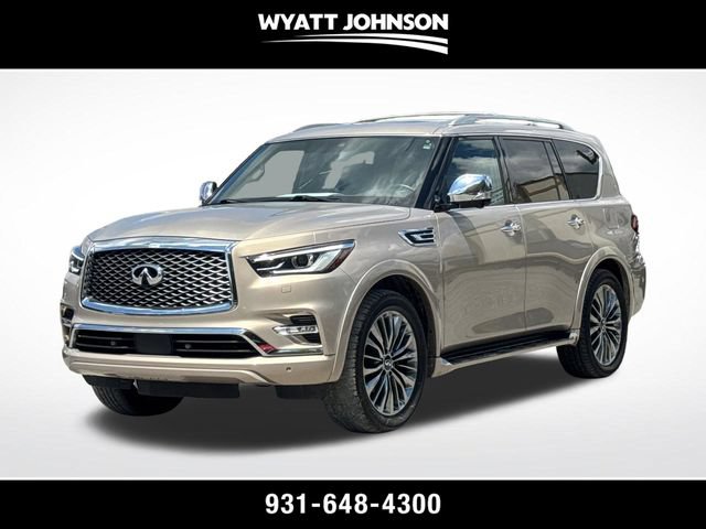 Used 2021 INFINITI QX80 Sensory w/ Cargo Package AWD/4WD image 1