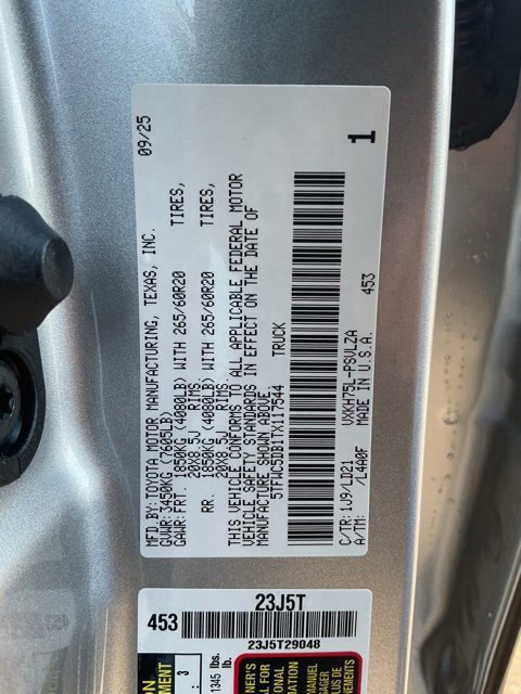 New 2026 Toyota Tundra Limited image 33