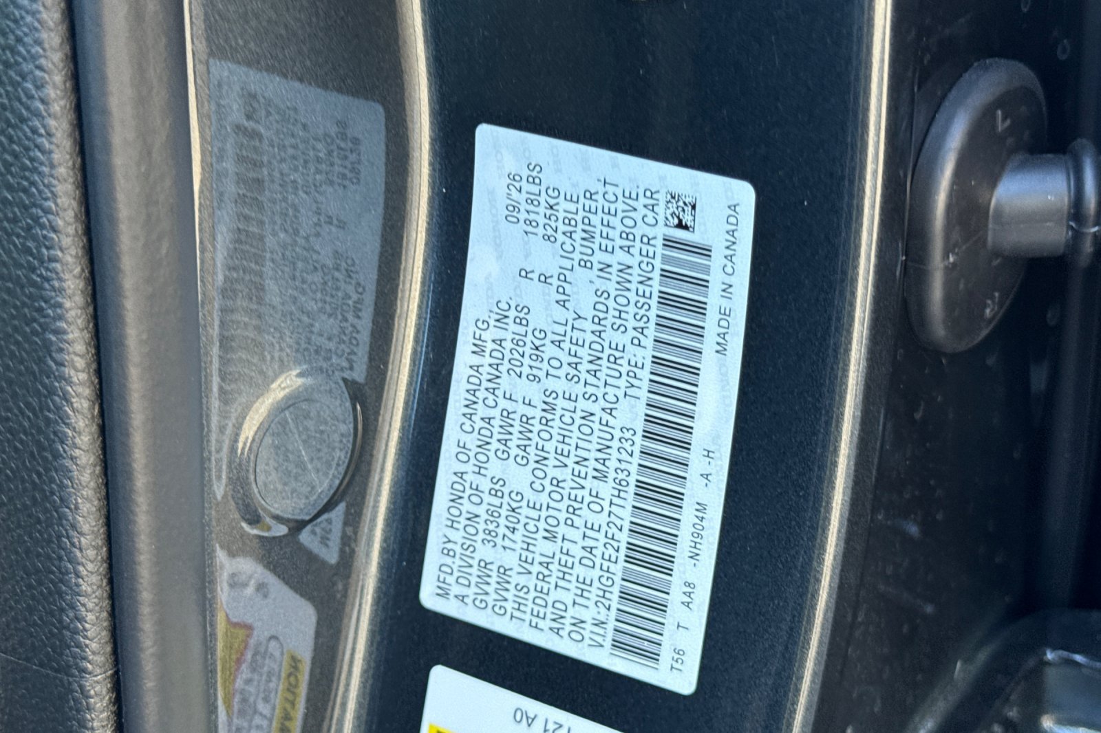 New 2026 Honda Civic LX image 25