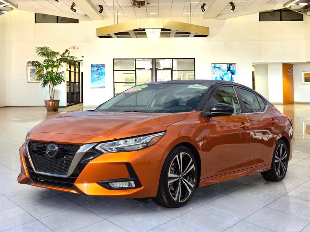Certified 2021 Nissan Sentra SR FWD image 1