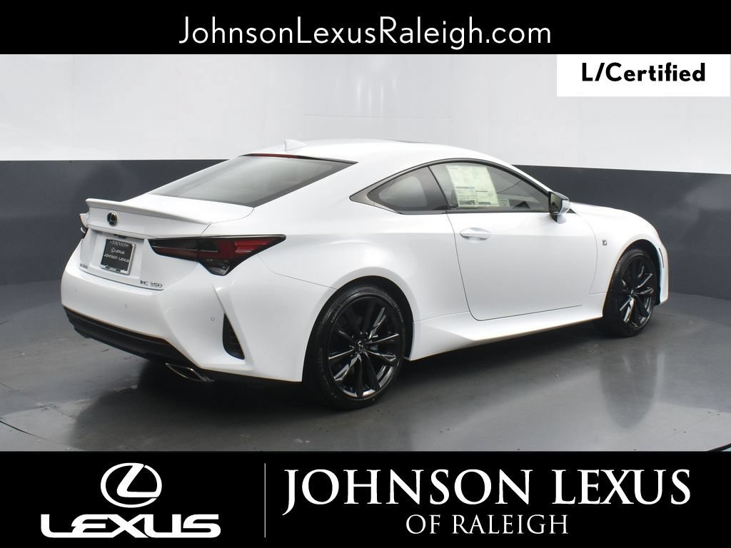 Certified 2024 Lexus RC 350 F Sport w/ Navigation Package RWD image 9