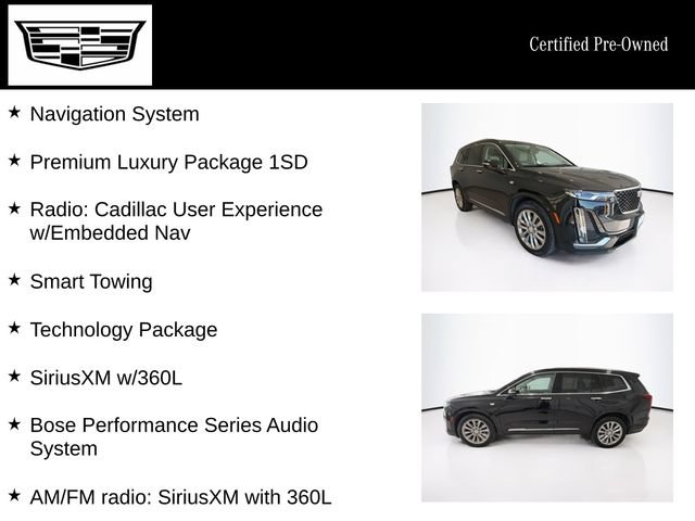 Certified 2023 Cadillac XT6 Premium Luxury w/ Technology Package AWD/4WD image 4