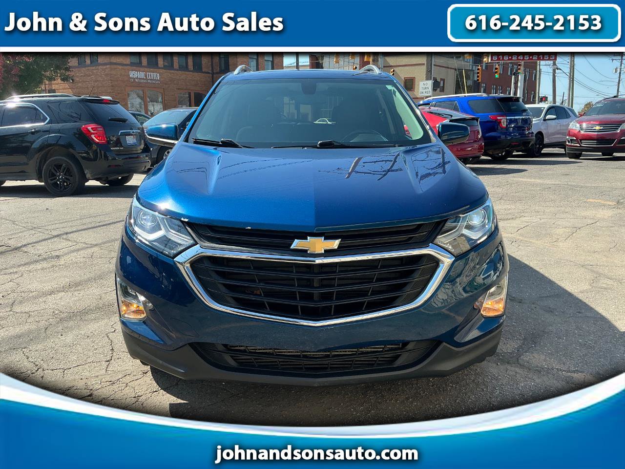 Used 2019 Chevrolet Equinox LT w/ Sun & Navigation Package image 1