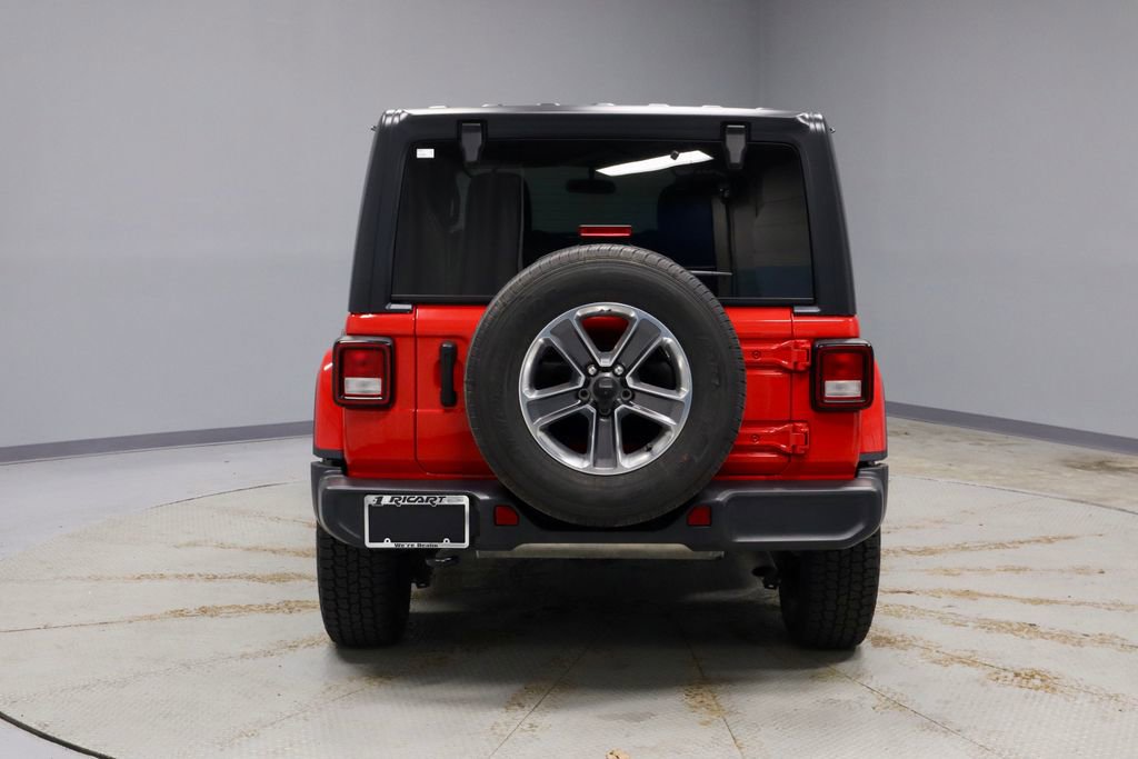 Used 2021 Jeep Wrangler Unlimited Sahara image 10