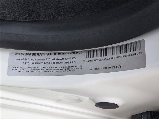 Used 2020 Maserati Ghibli S RWD image 27