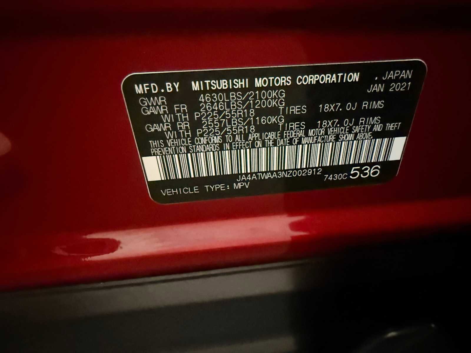 Used 2022 Mitsubishi Eclipse Cross SE image 39