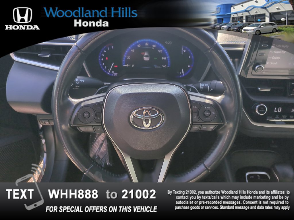 Used 2021 Toyota Corolla XSE w/ Carpet Mat Package (TMS) FWD image 10
