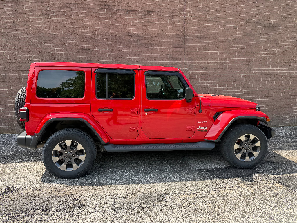 Used 2020 Jeep Wrangler Unlimited Sahara w/ Uconnect 4C Nav & Sound Group AWD/4WD image 7