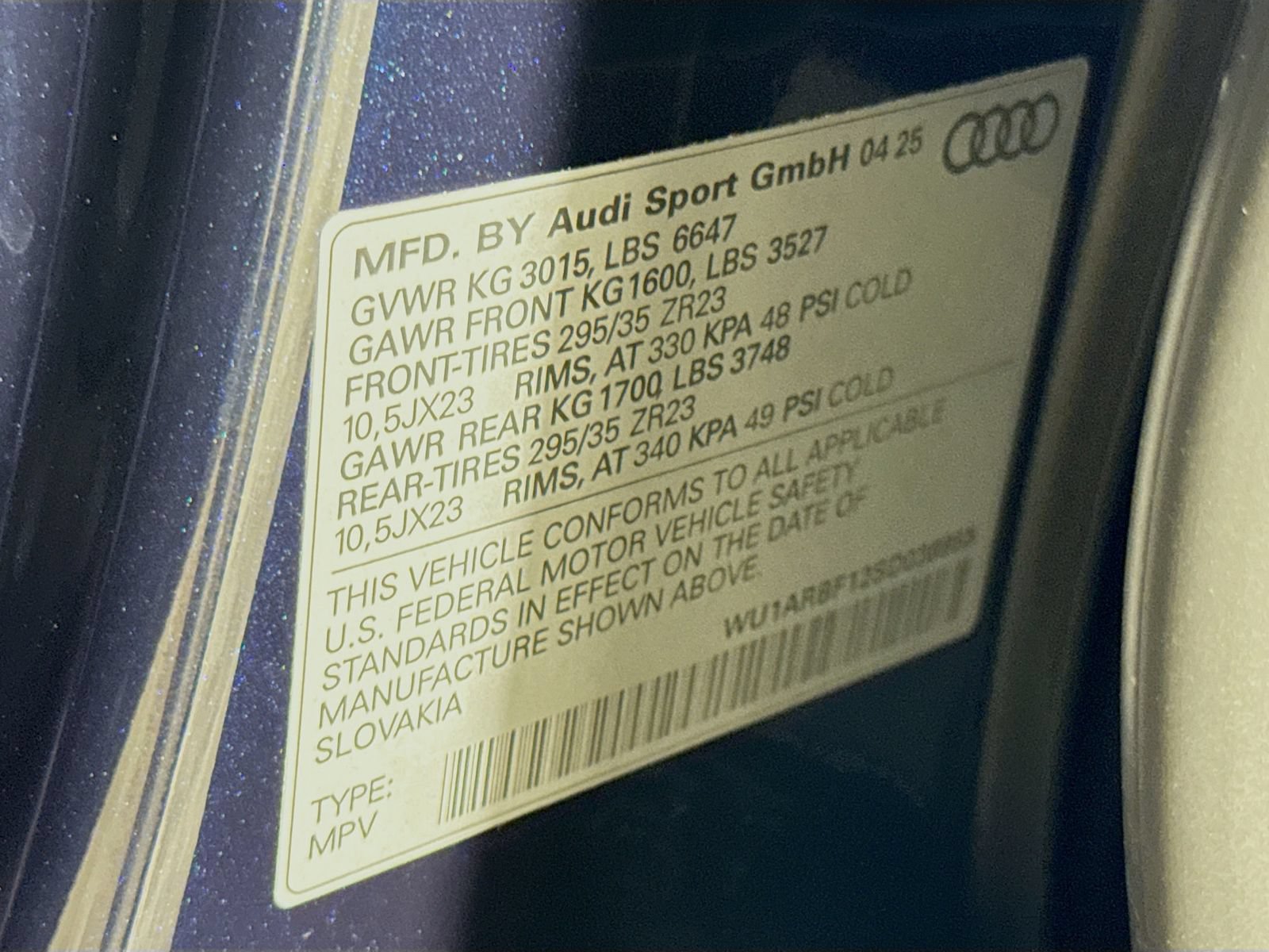New 2025 Audi RS Q8 performance AWD/4WD image 33