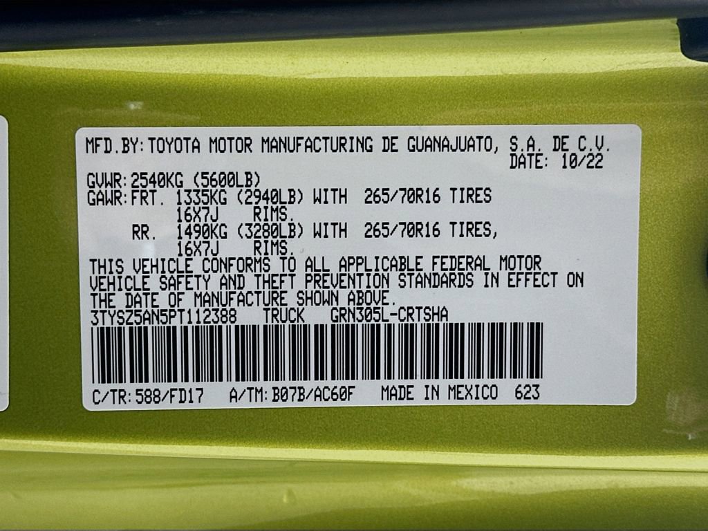 Certified 2023 Toyota Tacoma TRD Off-Road image 30