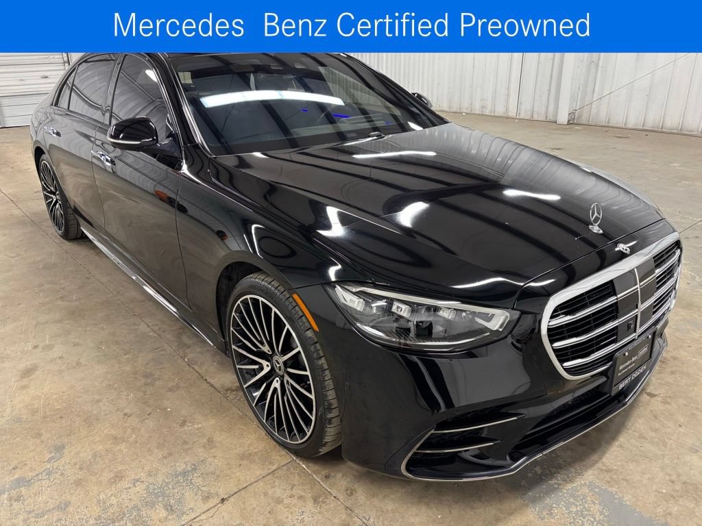 Certified 2023 Mercedes-Benz S 500 4MATIC w/ AMG Line image 2