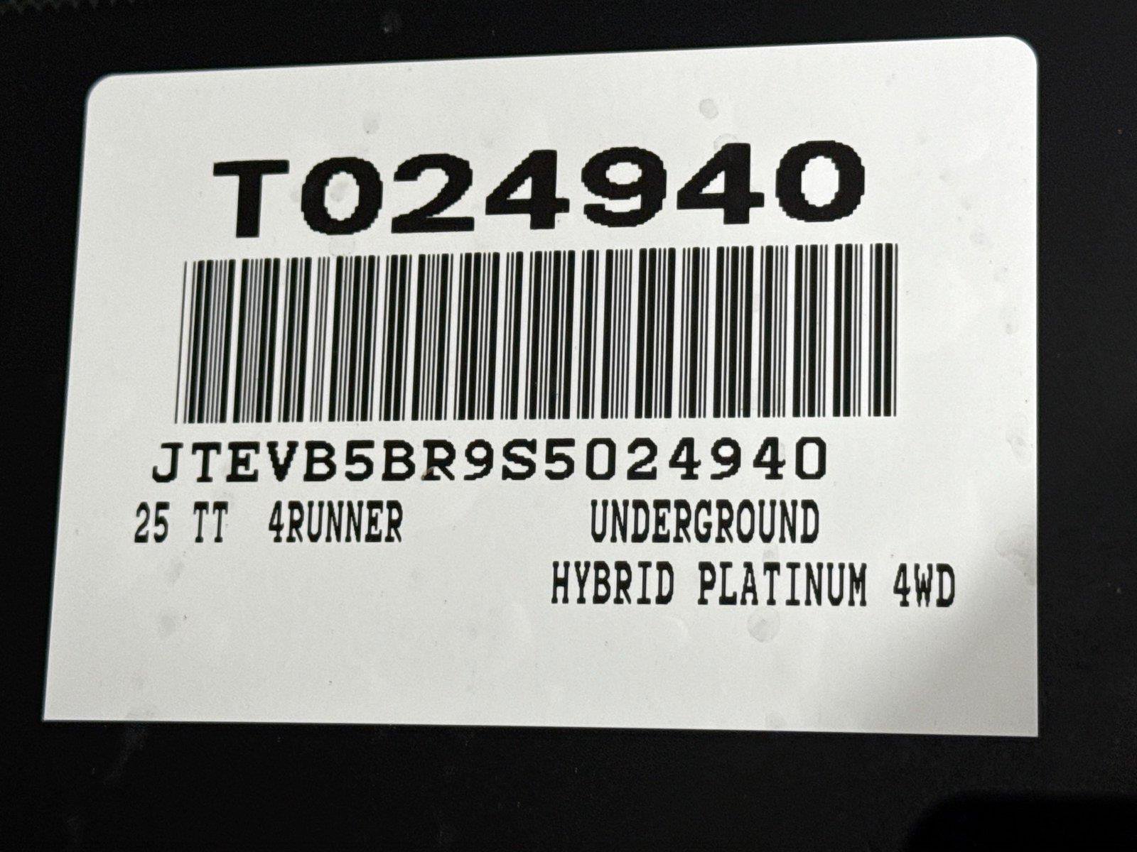 Certified 2025 Toyota 4Runner TRD Off-Road Premium AWD/4WD image 48