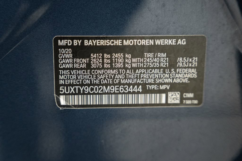 Used 2021 BMW X3 M40i w/ Executive Package AWD/4WD image 47