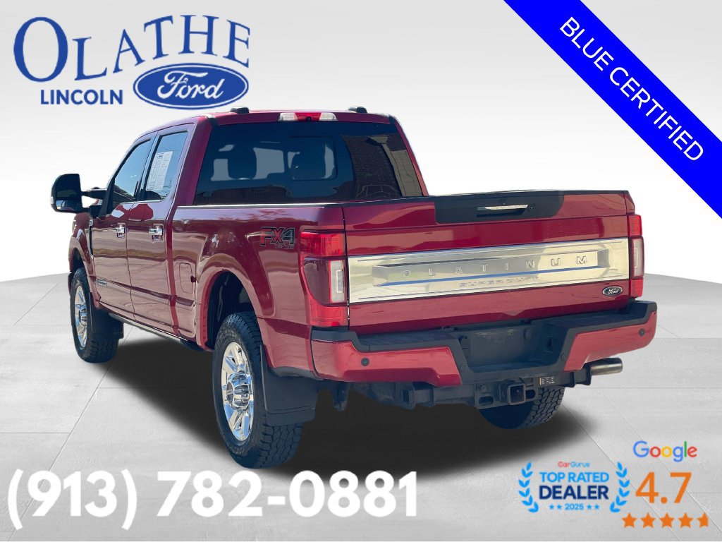 Certified 2022 Ford F350 Platinum w/ FX4 Off-Road Package AWD/4WD image 4