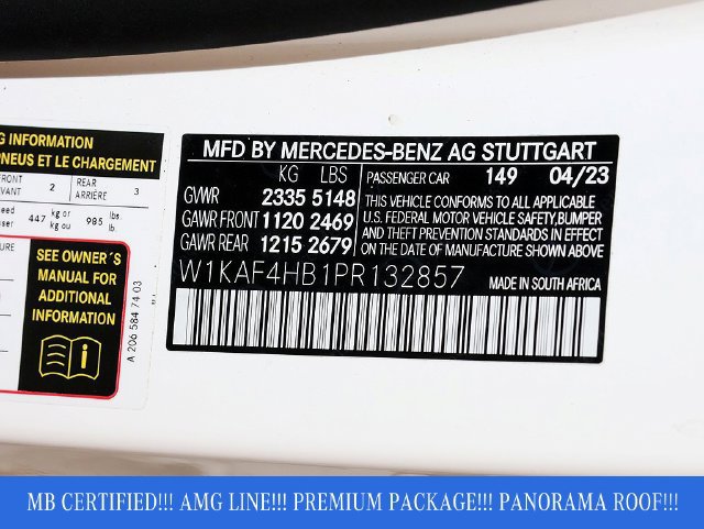 Certified 2023 Mercedes-Benz C 300 4MATIC Sedan image 38