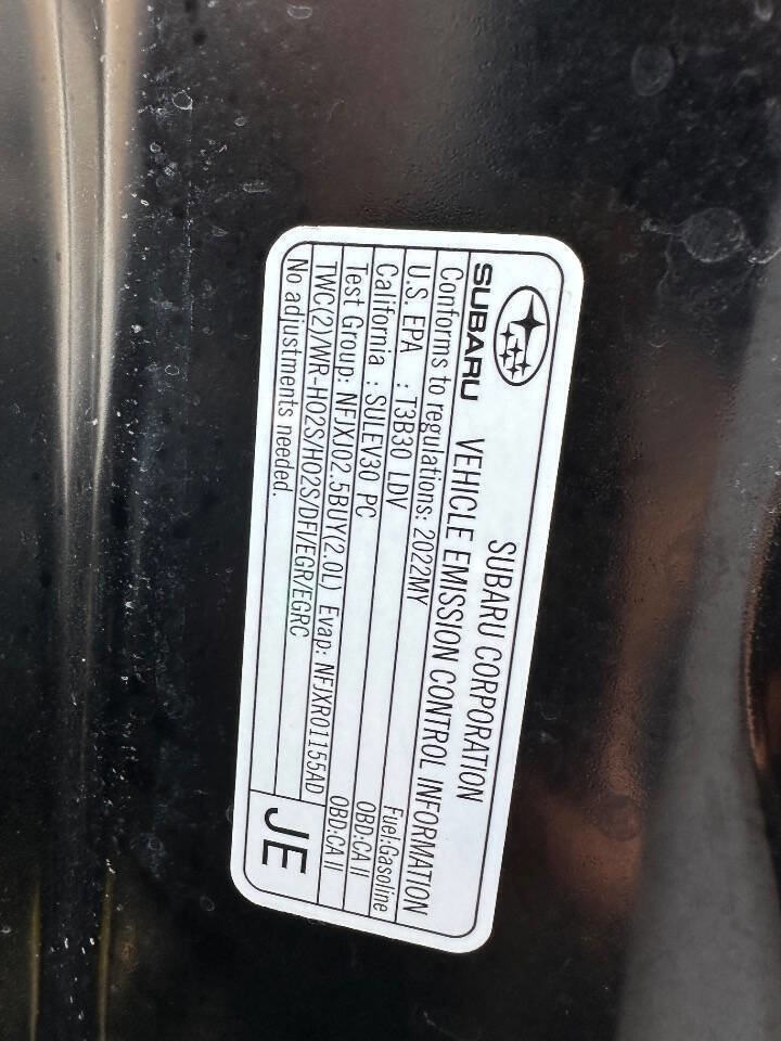 Used 2022 Subaru Impreza 2.0i w/ Popular Package #1 image 25