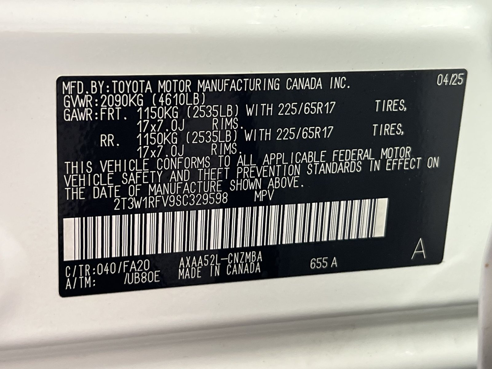 Used 2025 Toyota RAV4 XLE FWD image 31
