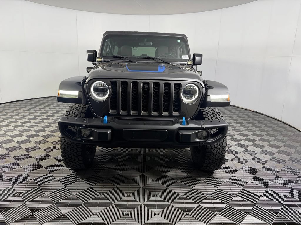 Certified 2023 Jeep Wrangler Unlimited Rubicon 4xe w/ Steel Bumper Group AWD/4WD image 3