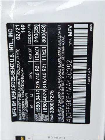 Used 2021 Mercedes-Benz GLS 450 4MATIC image 15