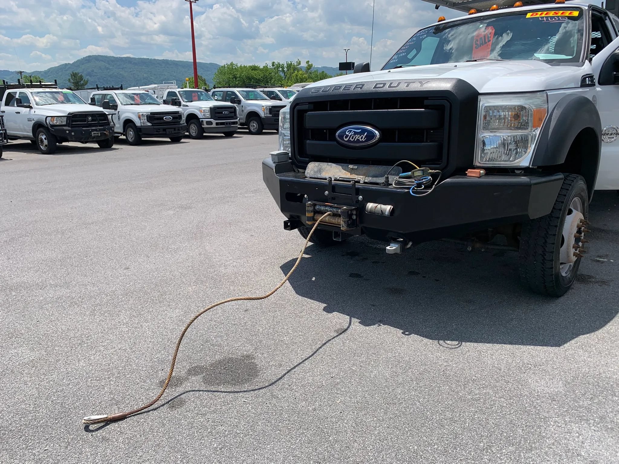 Used 2011 Ford F550 4x4 SuperCab Super Duty w/ PWR Equipment Group image 43