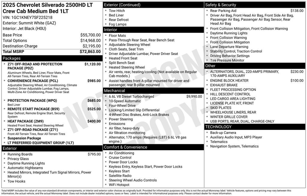 Used 2025 Chevrolet Silverado 2500 LT image 28