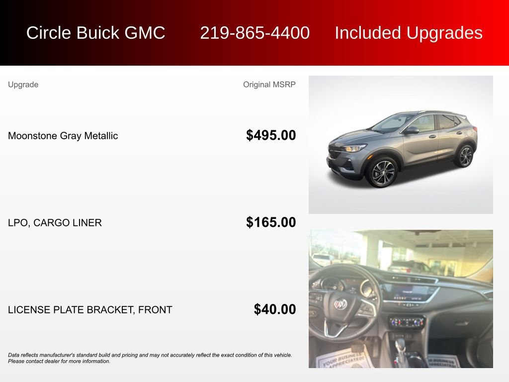 Used 2023 Buick Encore GX Select AWD/4WD image 3