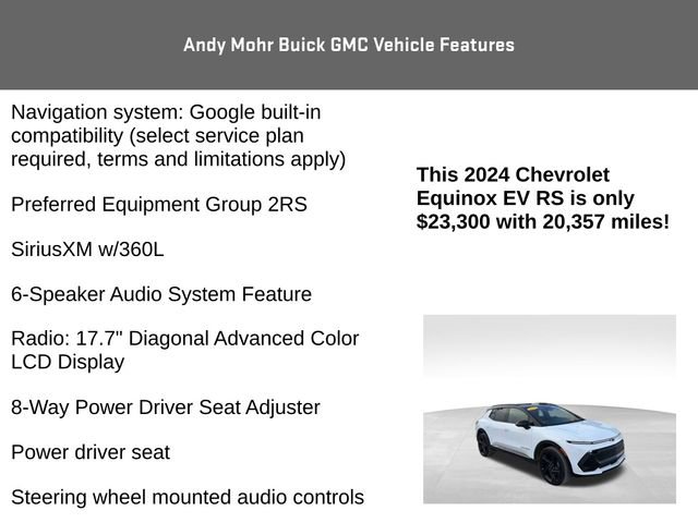 Used 2024 Chevrolet Equinox EV RS image 8