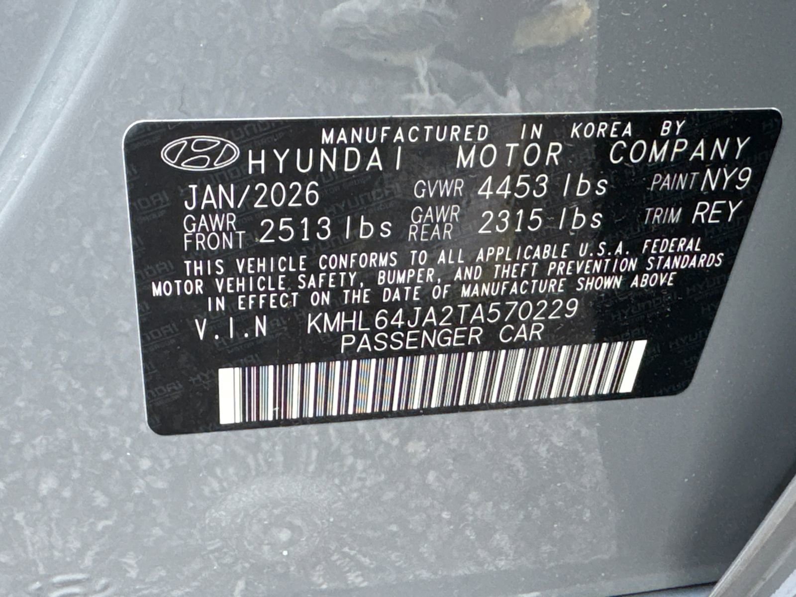 New 2026 Hyundai Sonata SEL image 33