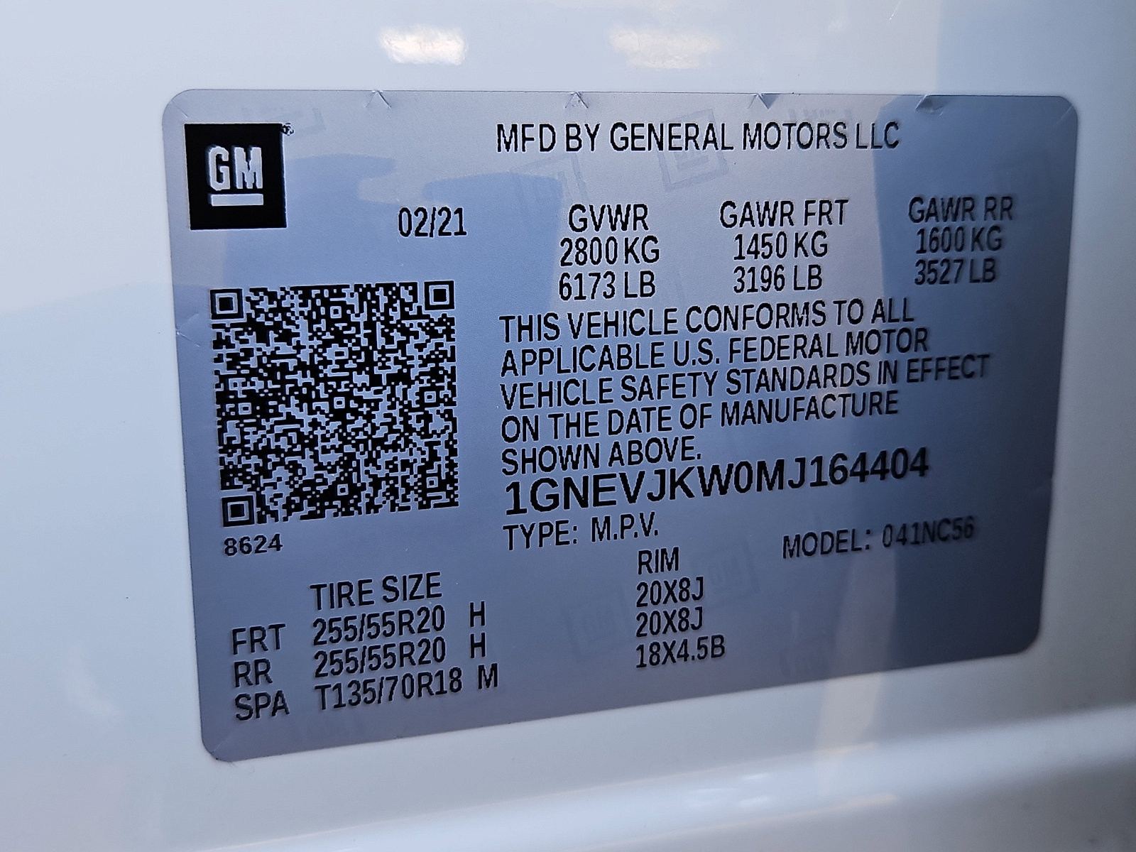 Certified 2021 Chevrolet Traverse RS AWD/4WD image 30