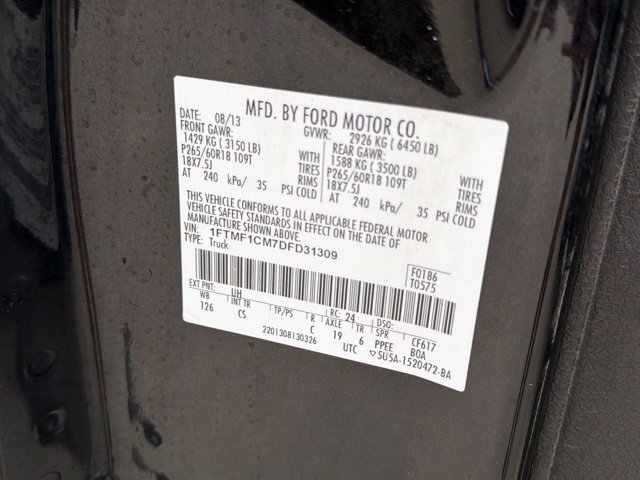 Used 2013 Ford F150 STX w/ Mid Equipment Group RWD image 17