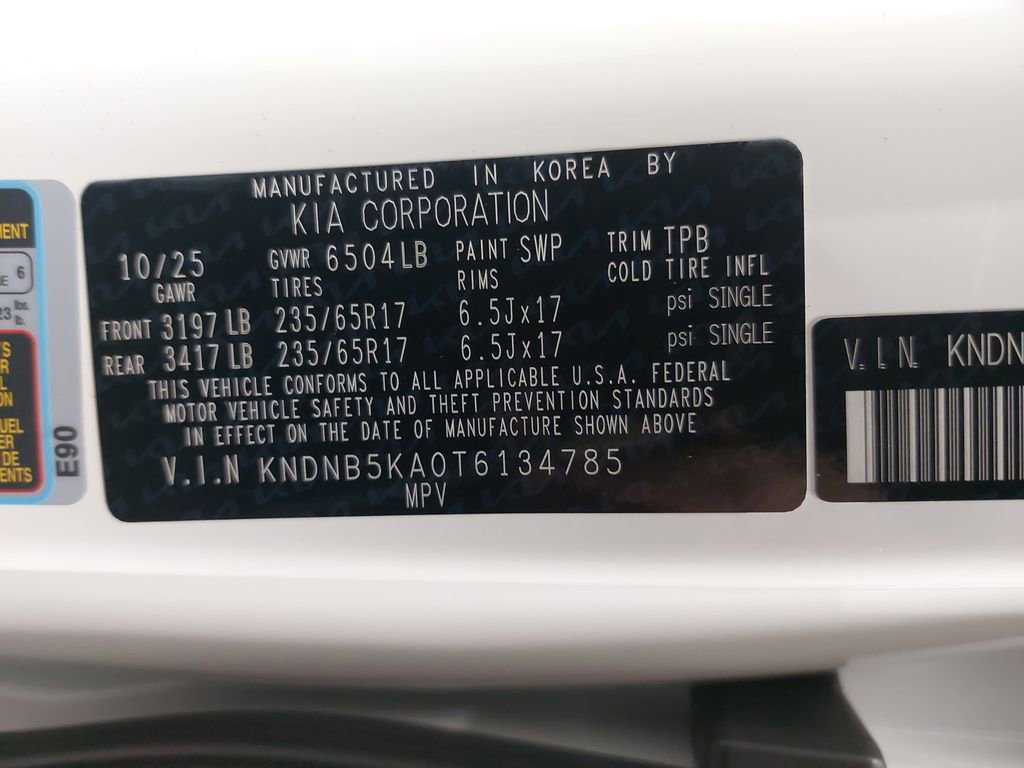 New 2026 Kia Carnival LXS image 40