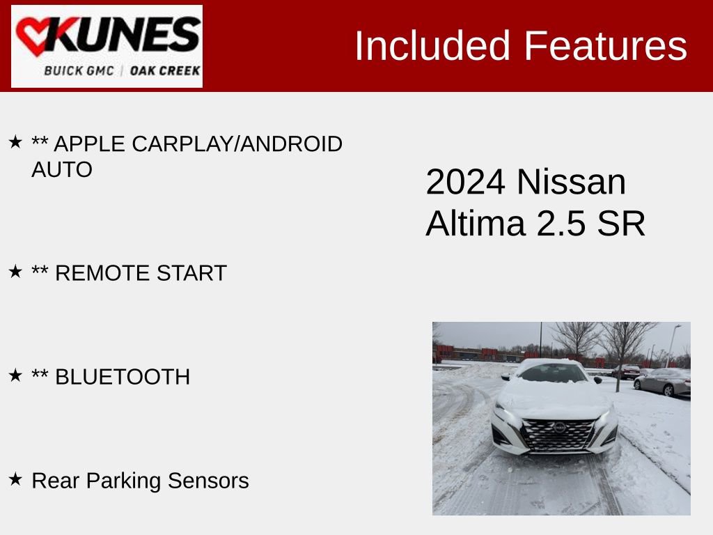 Used 2024 Nissan Altima 2.5 SR image 2