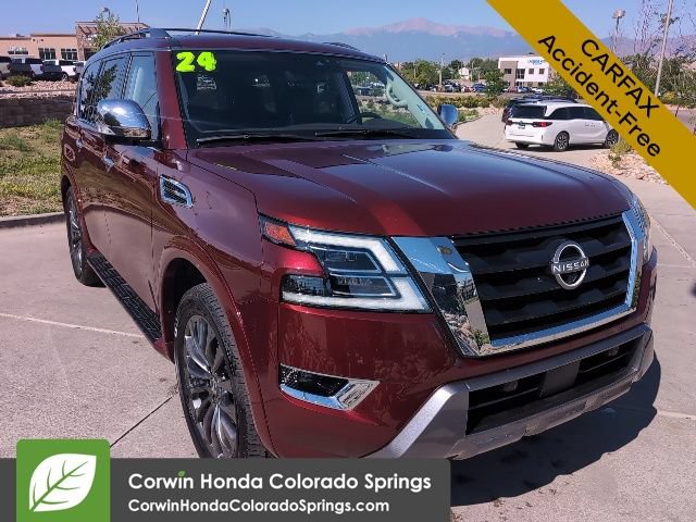 Used 2024 Nissan Armada Platinum w/ Captain's Chairs Package AWD/4WD image 1