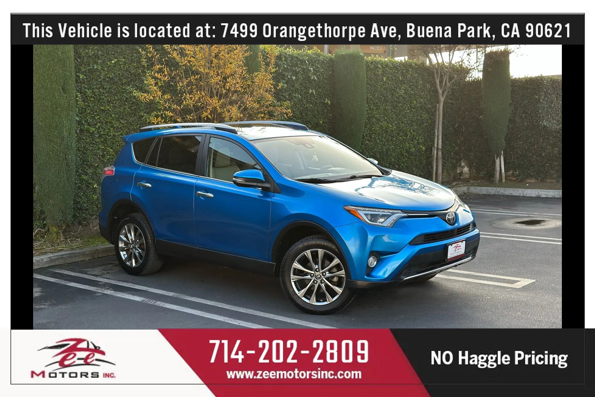 Used 2017 Toyota RAV4 Limited FWD image 1
