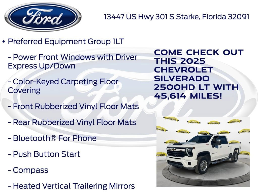 Used 2025 Chevrolet Silverado 2500 LT w/ Z71 Chrome Sport Edition AWD/4WD image 25