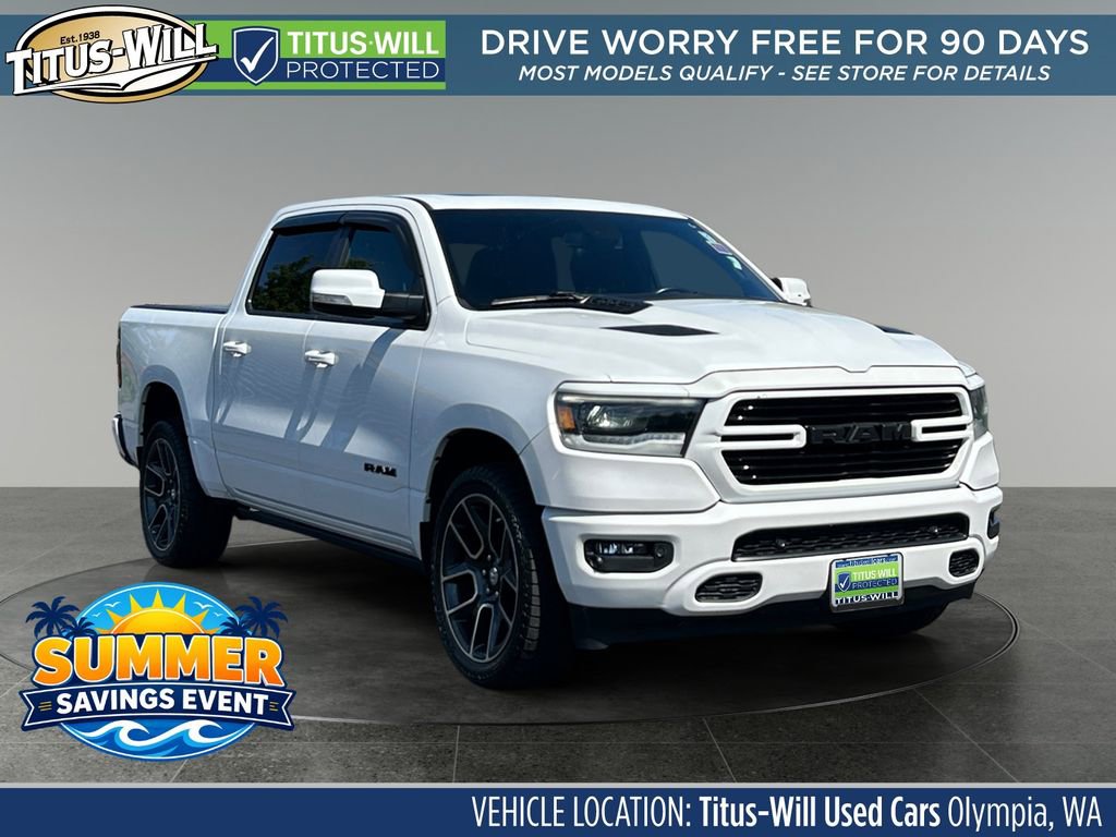 Used 2019 RAM 1500 Sport w/ Leather & Sound Group AWD/4WD image 1
